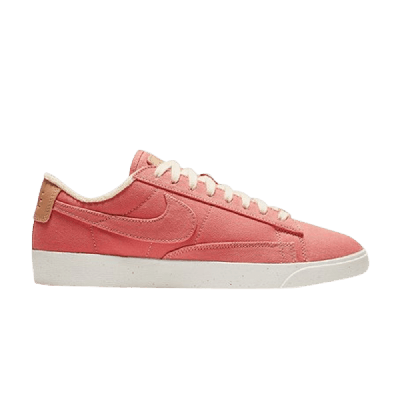 Pre-owned Nike Wmns Blazer Low Lx 'plant Color Collection - Red Stardust'