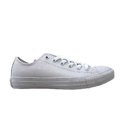 Pre-owned Converse Chuck Taylor All Star Ox Leather 'white'