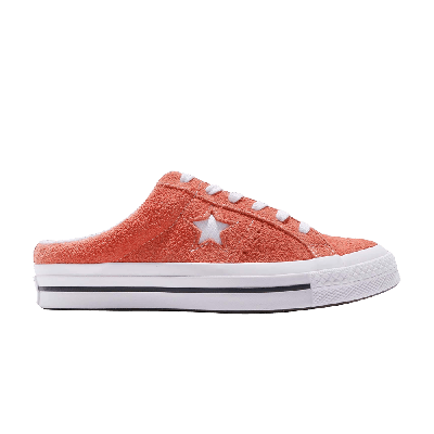 Pre-owned Converse One Star Mule 'rush Coral' In Pink
