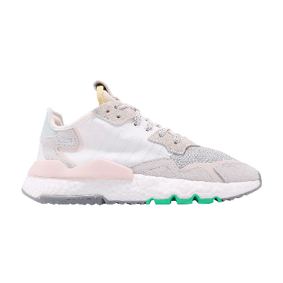 Pre-owned Adidas Originals Wmns Nite Jogger 'ice Pink Mint' In Grey