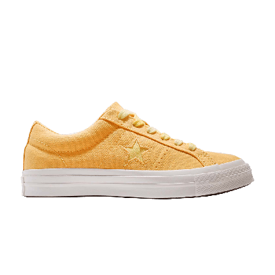 Pre-owned Converse Wmns One Star 'melon Baller' In Yellow