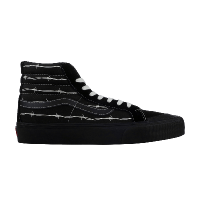 Pre-owned Vans Sk8-hi 138 Sf 'barbed Wire' In Black