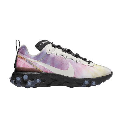 Pre-owned Nike Wmns React Element 55 'tie Dye' In Multi-color