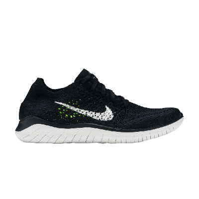 Pre-owned Nike Free Rn Flyknit 2018 'black'