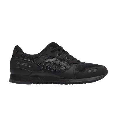 Pre-owned Asics Gel Lyte 3 'triple Black'