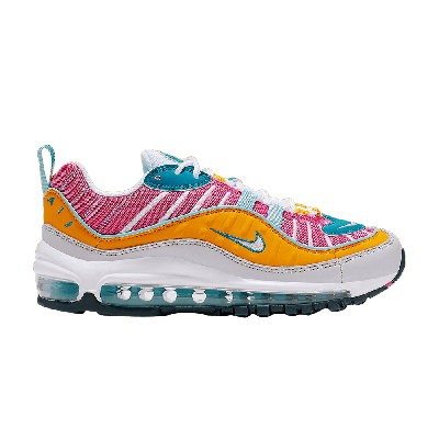 Pre-owned Nike Wmns Air Max 98 'teal Fuchsia' In Orange