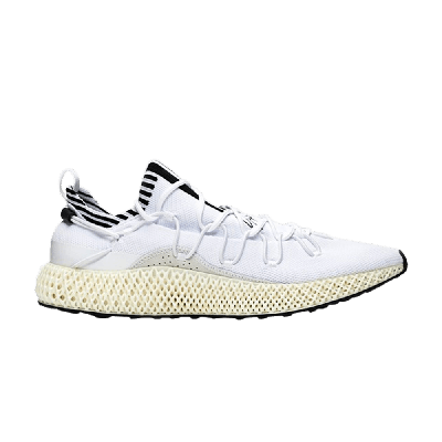 Pre-owned Adidas Originals Y-3 Runner 4d Ii 'core White'