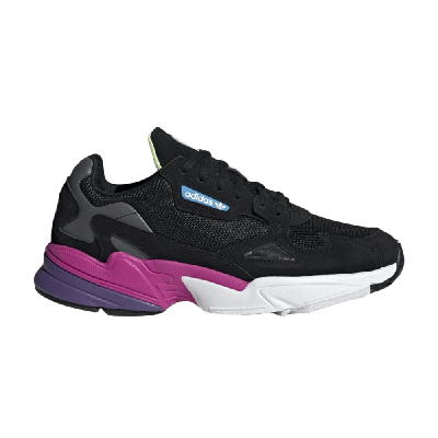 Pre-owned Adidas Originals Wmns Falcon 'black Shock Pink'