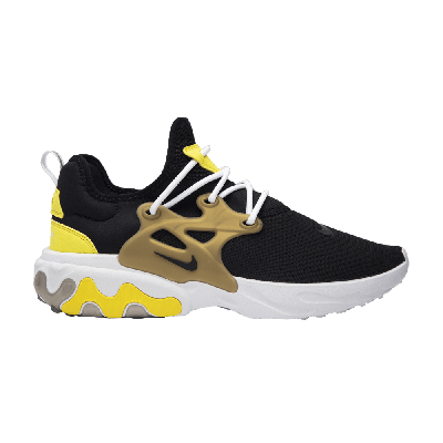 Pre-owned Nike React Presto 'brutal Honey' In Yellow