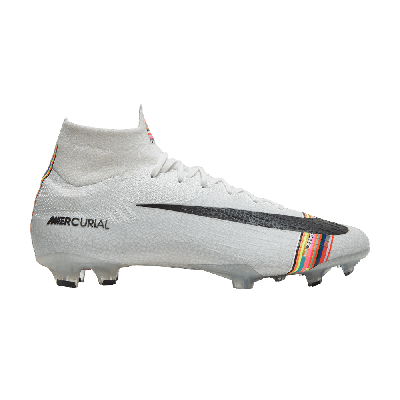 Pre-owned Nike Mercurial Superfly 6 Elite Se Fg 'pure Platinum' In White