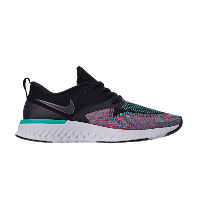 Pre-owned Nike Wmns Odyssey React Flyknit 2 'ember Jade' In Black