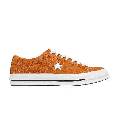 Pre-owned Converse One Star Ox Vintage Suede 'bold Mandarin' In Orange