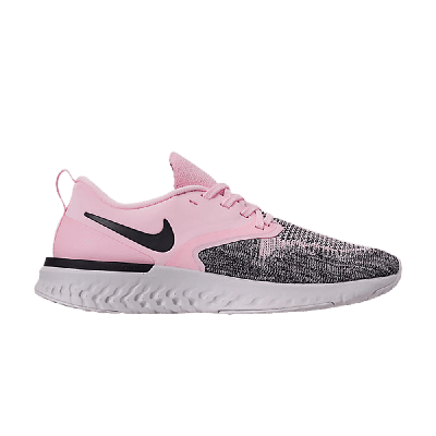Pre-owned Nike Wmns Odyssey React Flyknit 2 'barely Rose' In Pink