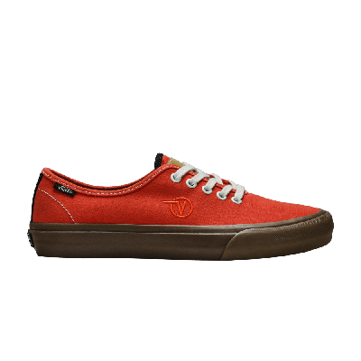Pre-owned Vans Taka Hayashi X Authentic One 'spicy Orange' In Red