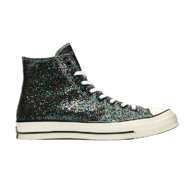 Pre-owned Converse Jw Anderson X Chuck 70 Hi 'glitter Pack - Black Multicolor' In Multi-color