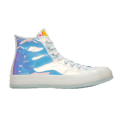 Pre-owned Converse Chuck Taylor All Star 70 Hi 'iridescent' In Silver