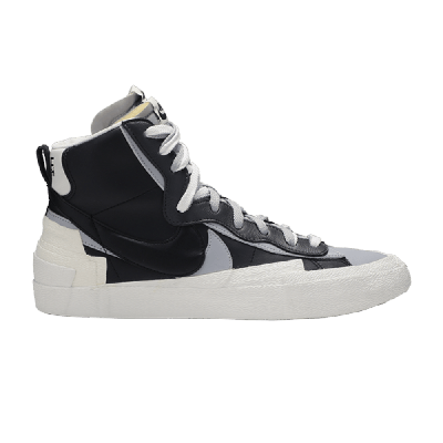 Nike Sacai X  Blazer Mid High-top Trainers In Black