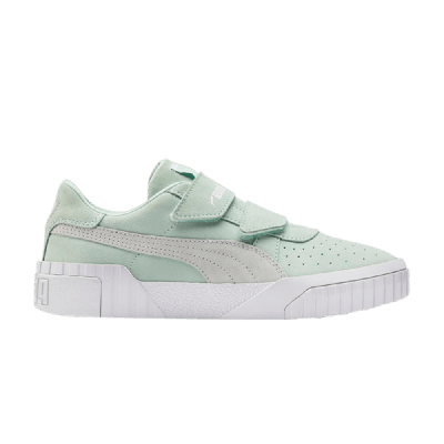 Pre-owned Puma Selena Gomez X Wmns Cali Suede 'fair Aqua' In Teal