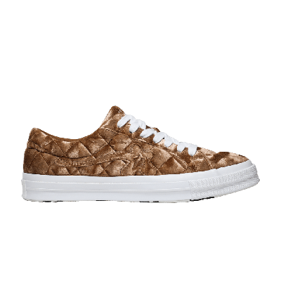 Pre-owned Converse Golf Le Fleur X One Star 'quilted Velvet Brown'