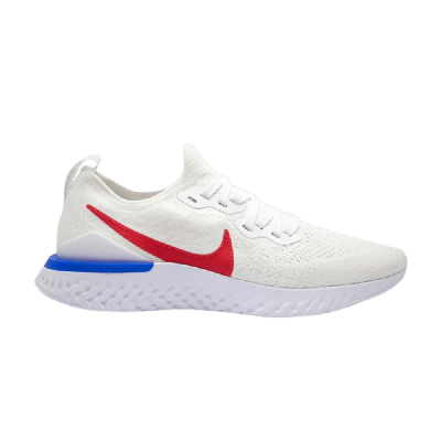 Pre-owned Nike Epic React Flyknit 2 'classic Cortez' In White
