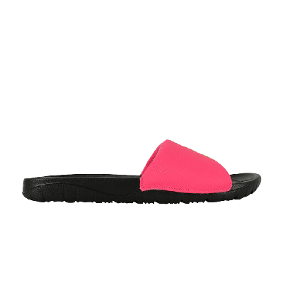 Pre-owned Air Jordan Jordan Break Slide 'black Hyper Pink'