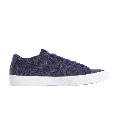 Pre-owned Nike Zoom Blazer Low Canvas Decon Sb 'blue Void'