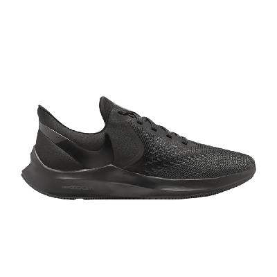 Pre-owned Nike Air Zoom Winflo 6 'triple Black'