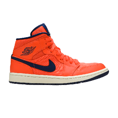 Pre-owned Air Jordan Wmns  1 Mid 'turf Orange'