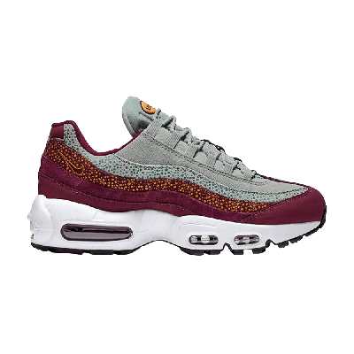 Pre-owned Nike Wmns Air Max 95 Premium 'bordeaux Yellow' In Red