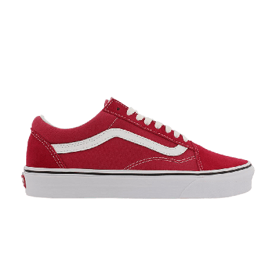 Pre-owned Vans Old Skool 'crimson' In Red