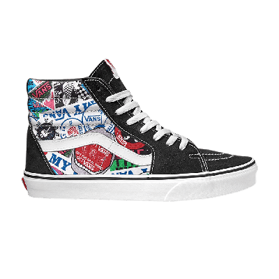 Pre-owned Vans Sk8-hi 'sticker Mash Up' In Multi-color