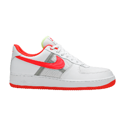 Pre-owned Nike Air Force 1 Low 'transparent White Crimson' In Orange