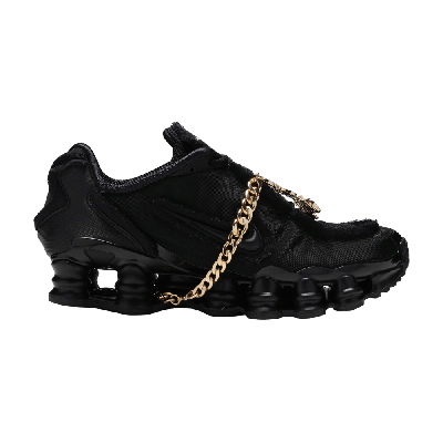 Pre-owned Nike Comme Des Garçons X Wmns Shox Tl 'black'