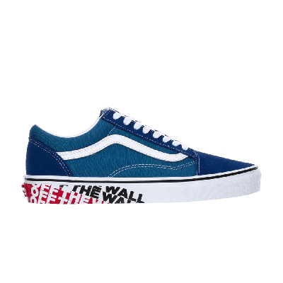 Pre-owned Vans Old Skool 'otw Sidewall - Navy' In Black