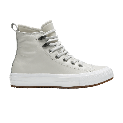 Pre-owned Converse Wmns Chuck Taylor All Star Waterproof Boot Hi 'pale Putty' In Grey