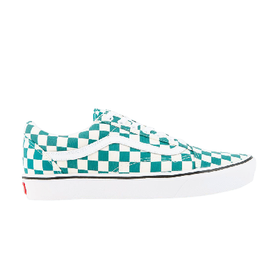 Pre-owned Vans Comfycush Old Skool 'checker Quetzal' In Black