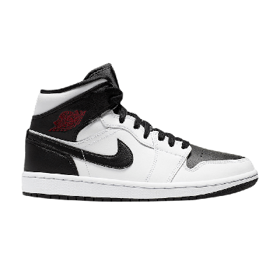 Pre-owned Air Jordan Wmns  1 Mid 'white Black'