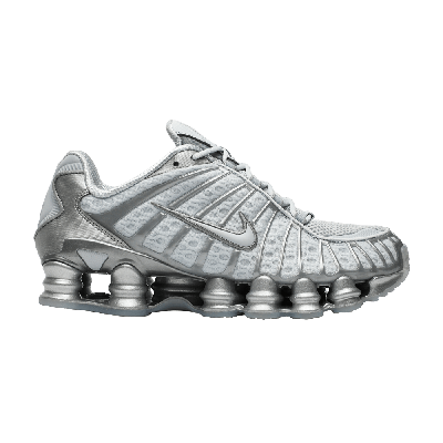 Pre-owned Nike Shox Tl 'platinum Chrome' In Silver
