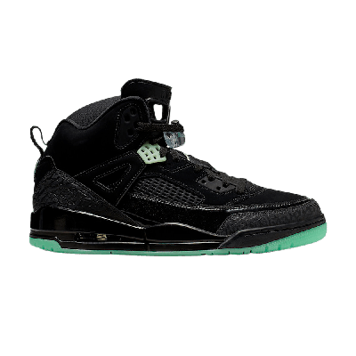 Pre-owned Air Jordan Jordan Spizike 'green Glow' In Black