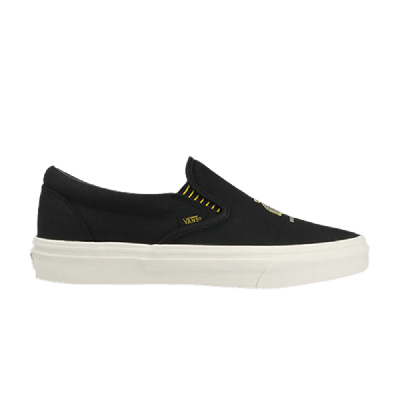 Pre-owned Vans Harry Potter X Classic Slip-on 'hufflepuff' In Black