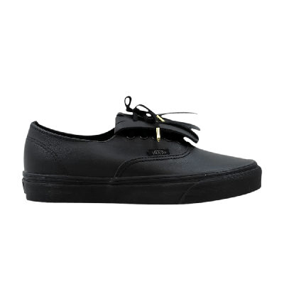 Pre-owned Vans Authentic Fringe 'black Gold'