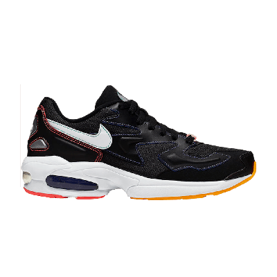 Pre-owned Nike Wmns Air Max 2 Light 'multi Stitch' In Black