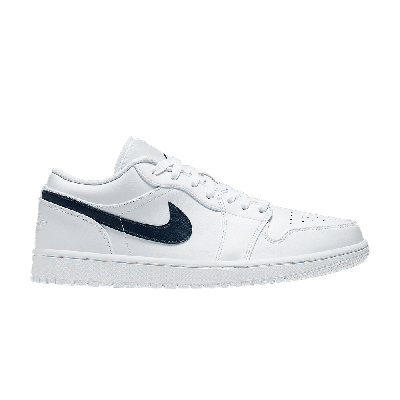 Pre-owned Air Jordan 1 Low 'white Obsidian'