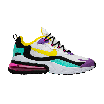Pre-owned Nike Air Max 270 React 'geometric Abstract' In Purple