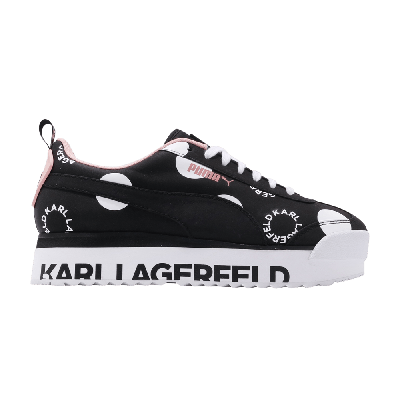 Pre-owned Puma Wmns Roma Amor Polkadot Kl 'black White'