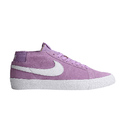 Nike Sb Zoom Blazer Chukka Sneakers In Purple