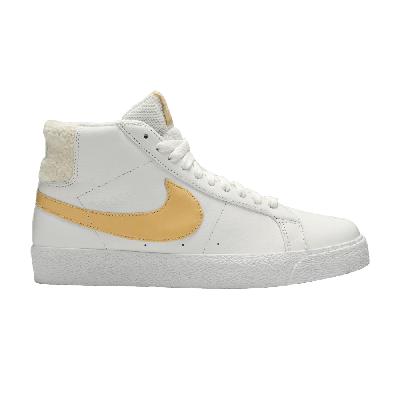 Pre-owned Nike Blazer Mid Sb 'core Gold'