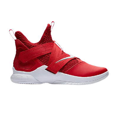 Pre-owned Nike Lebron Soldier 12 Tb 'university Red'