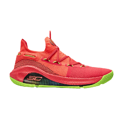 Pre-owned Under Armour Curry 6 'roaracle' In Red