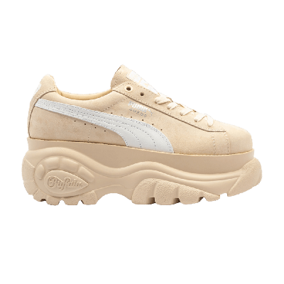 Pre-owned Puma Buffalo X Wmns Suede Classic 'beige White' In Tan